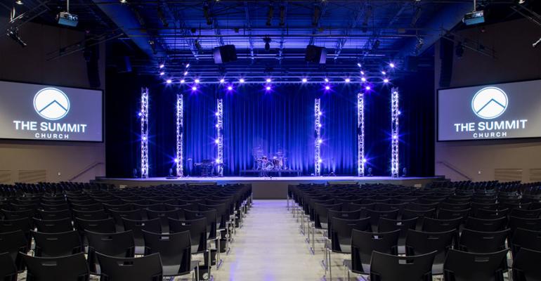 Stark Raving Solutions Creates Multi Space At Summit Church With Chauvet Professional